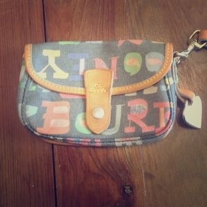 Old School Dooney Clutch